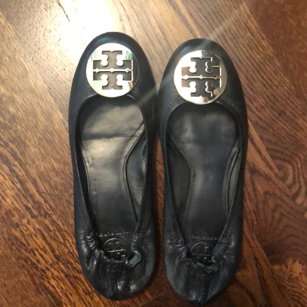Black Tory Burch flats